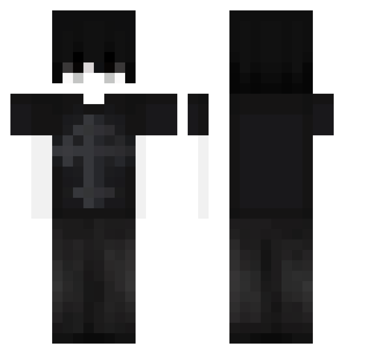 RolnikZFarmy Minecraft skin, front and back view