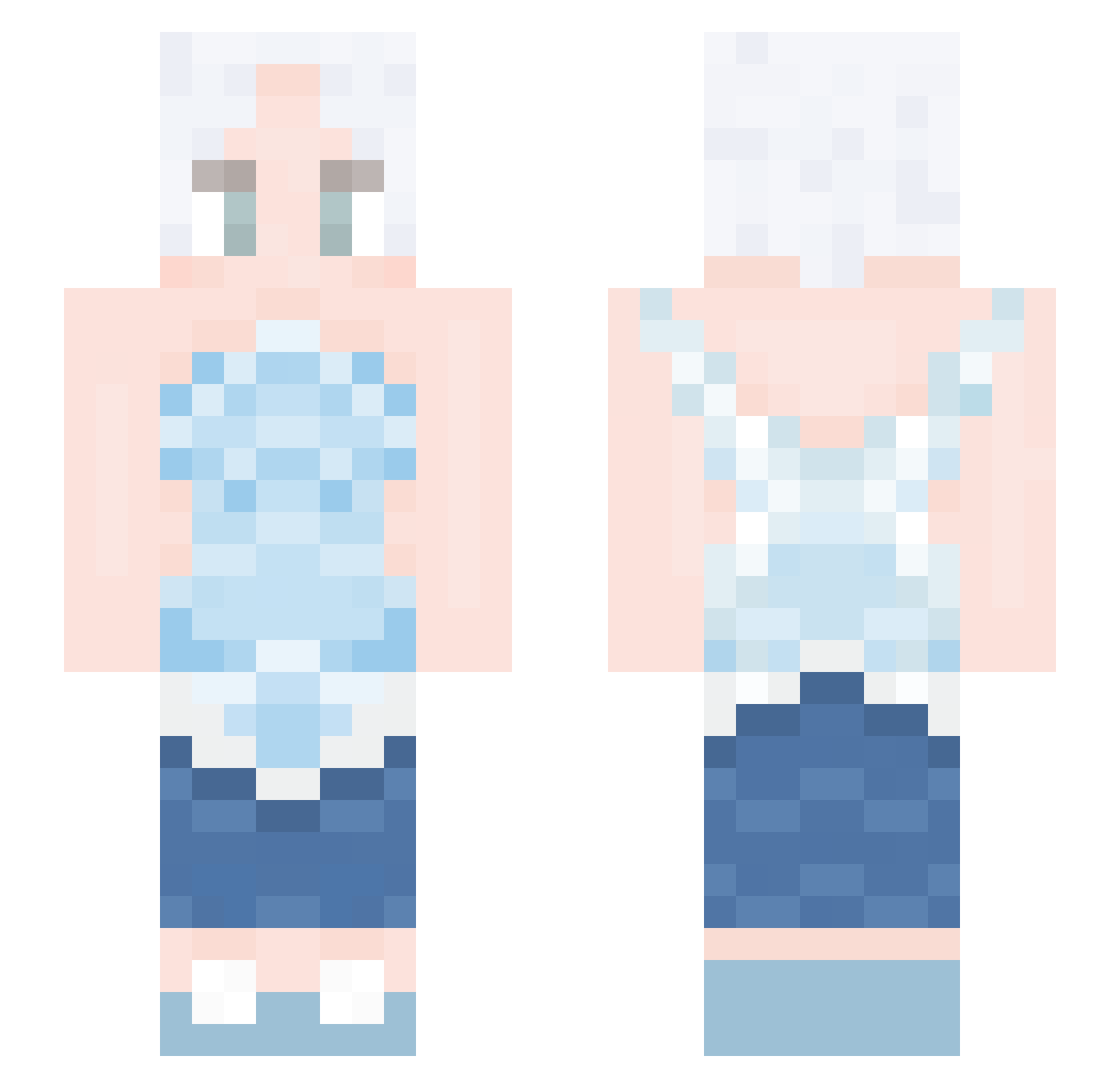 Maxteroid_ Minecraft skin, front and back view