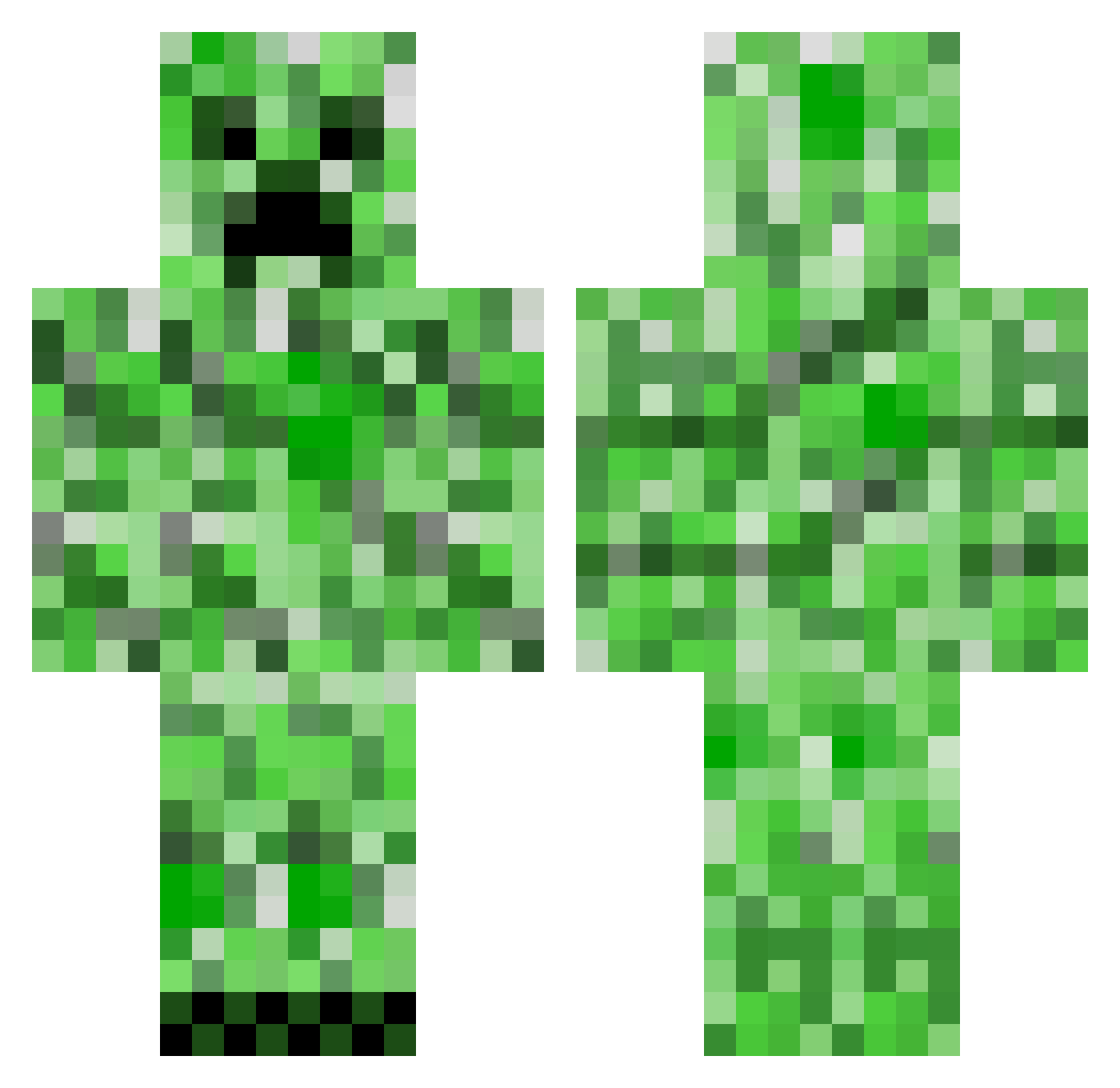 FulsomeVeil930 Minecraft skin, front and back view