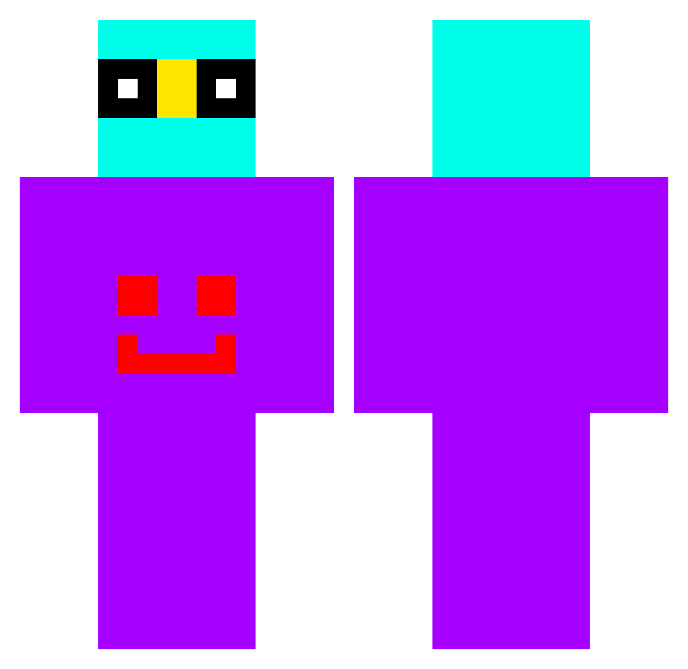 gkmnagata07 Minecraft skin, front and back view