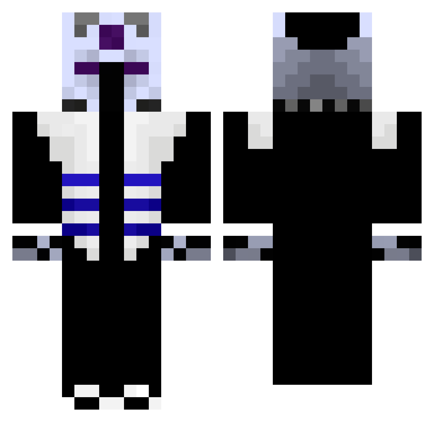 Stewe_Pro123 Minecraft skin, front and back view