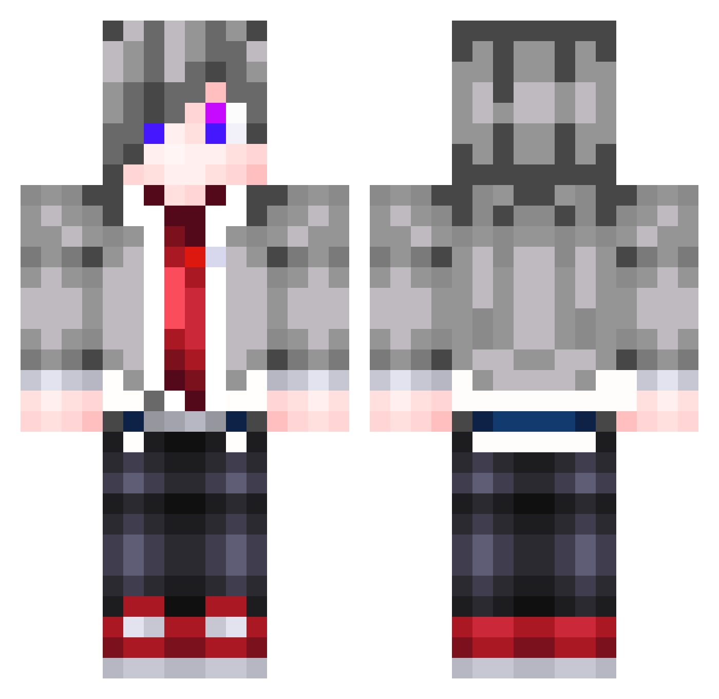 _12TimeWeCCP_ Minecraft skin, front and back view