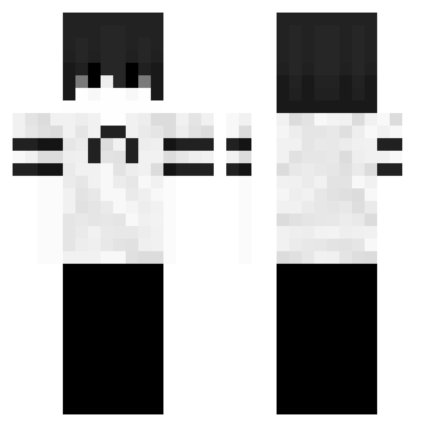 YuChen0918 Minecraft skin, front and back view