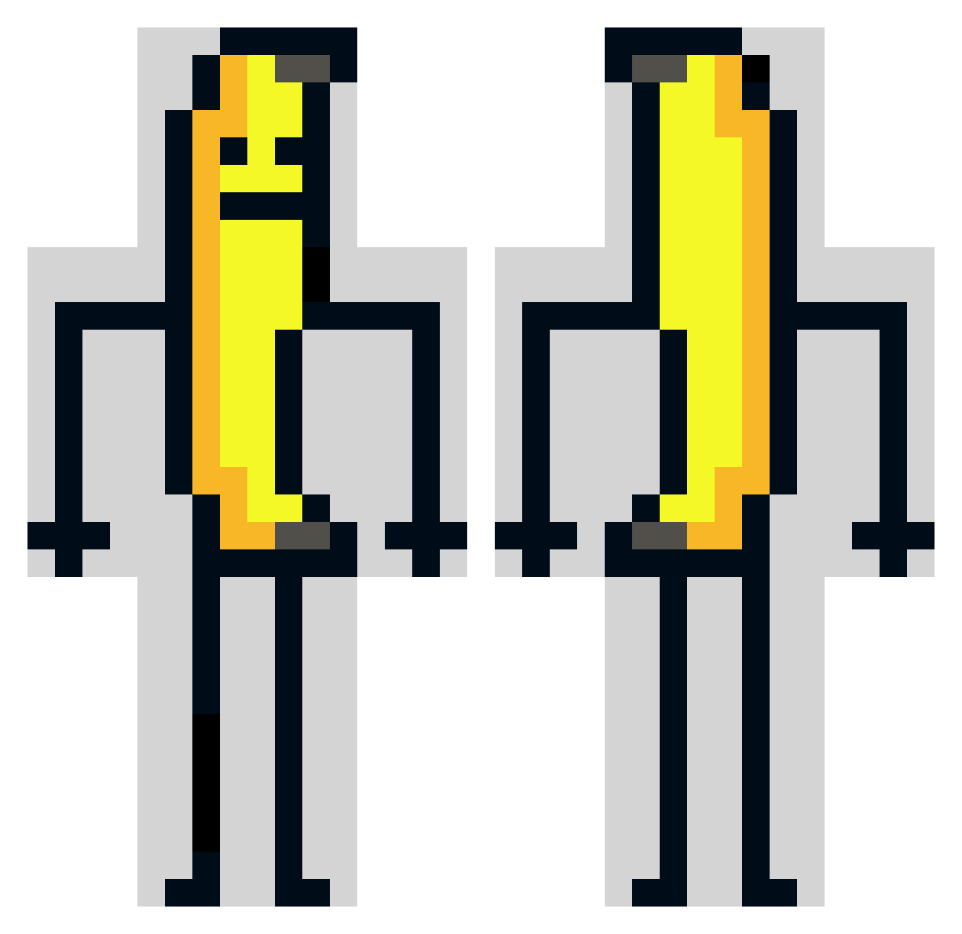 gableroi Minecraft skin, front and back view