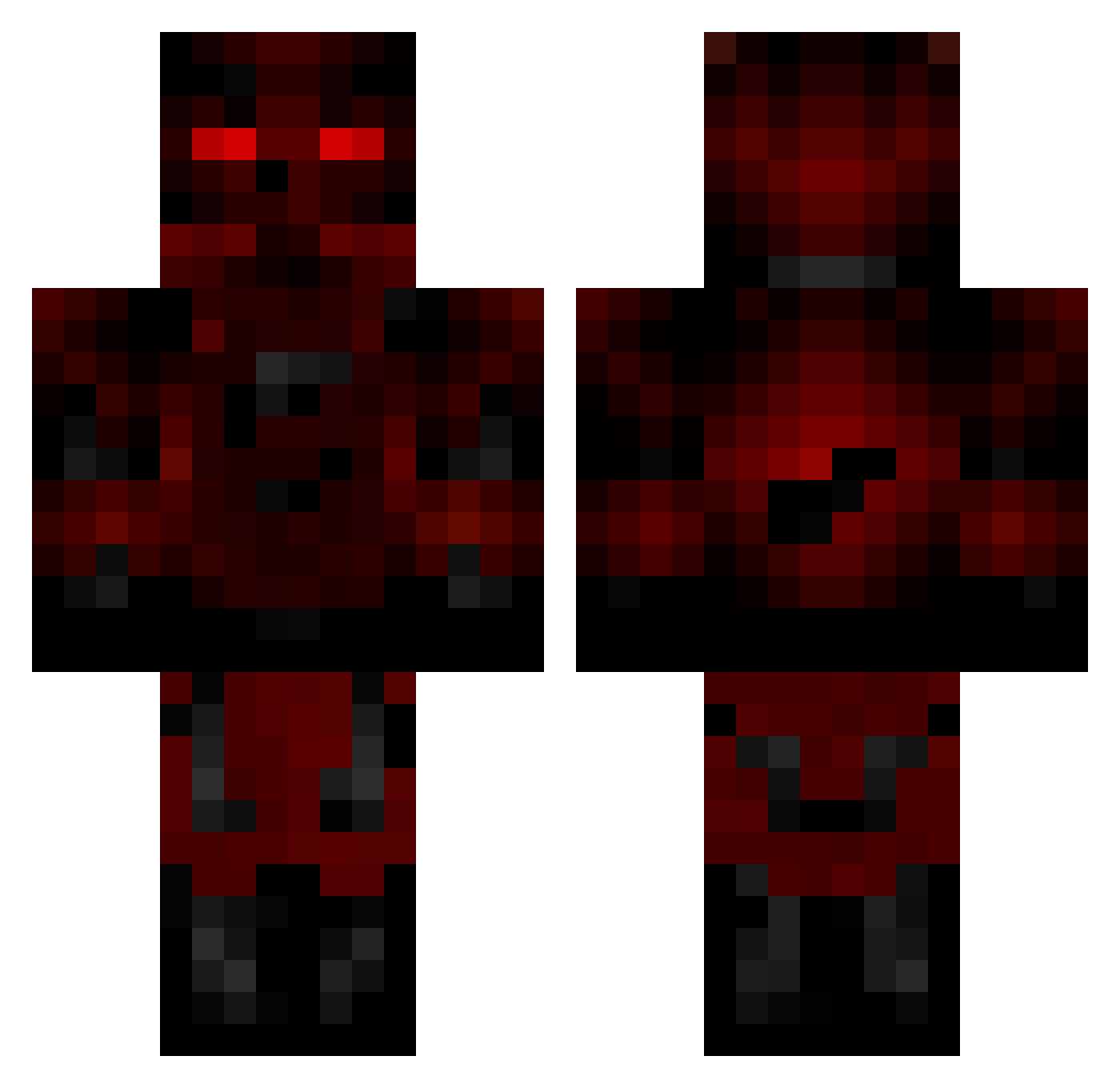 GokhanVanDeBuurt Minecraft skin, front and back view