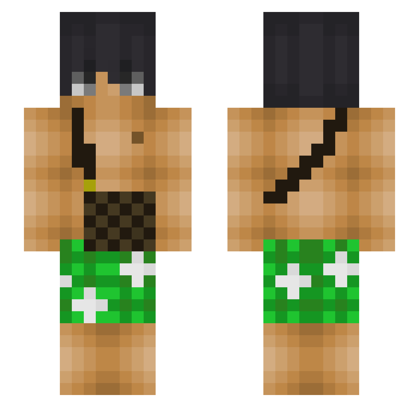 ZenkoxxEatUrMom Minecraft skin, front and back view