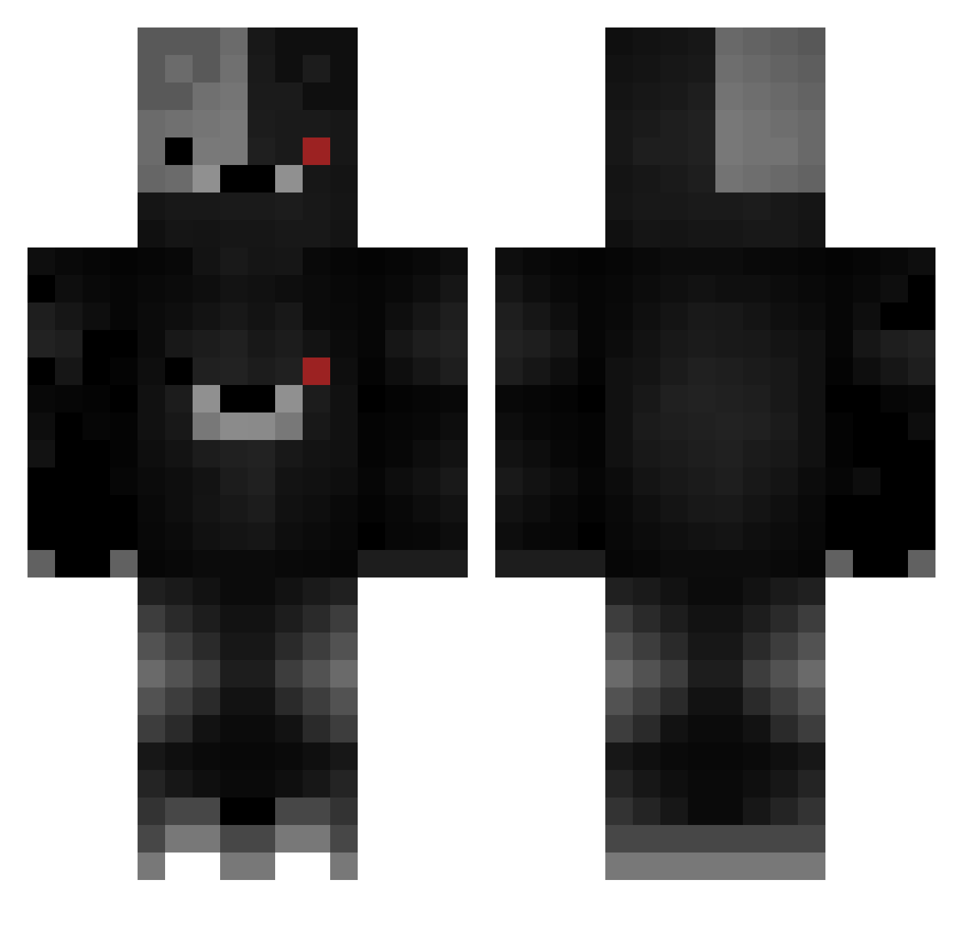 fabricio_br Minecraft skin, front and back view