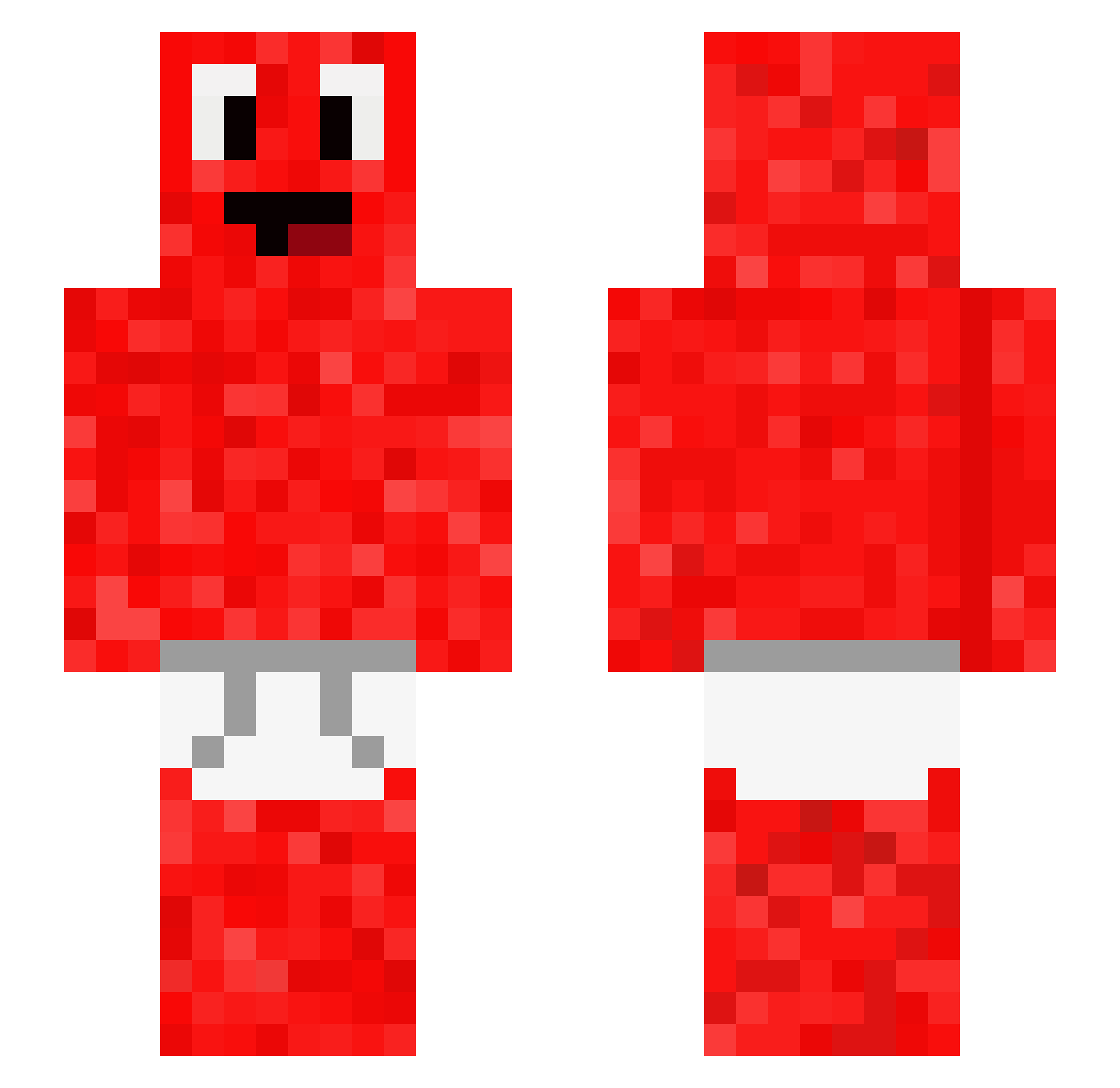 MaxwellDlo Minecraft skin, front and back view