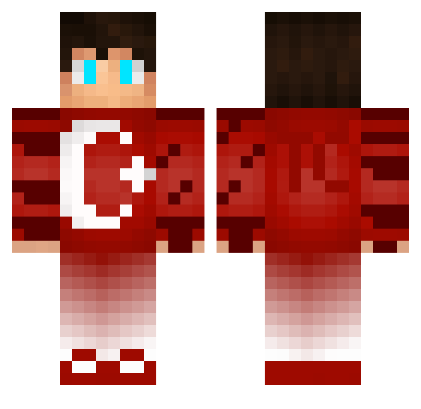 MasterRod_ Minecraft skin, front and back view
