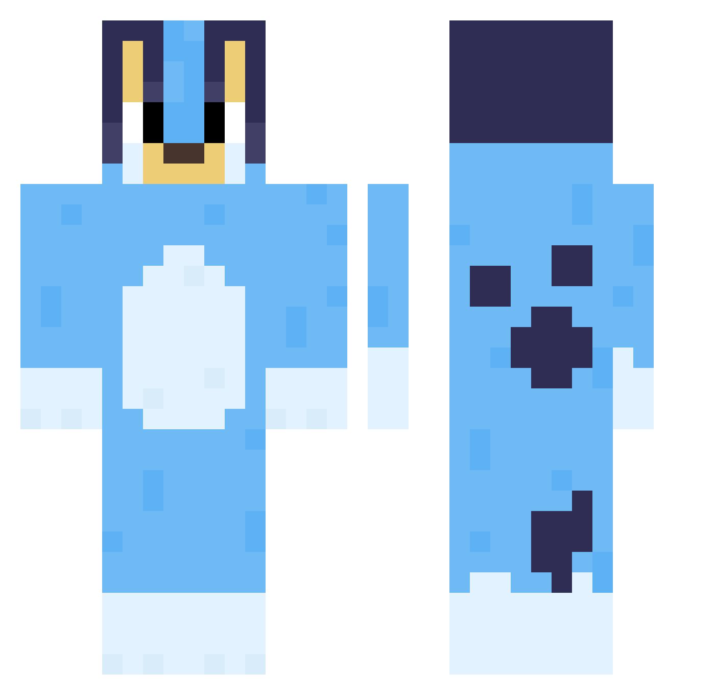 polo_picana Minecraft skin, front and back view