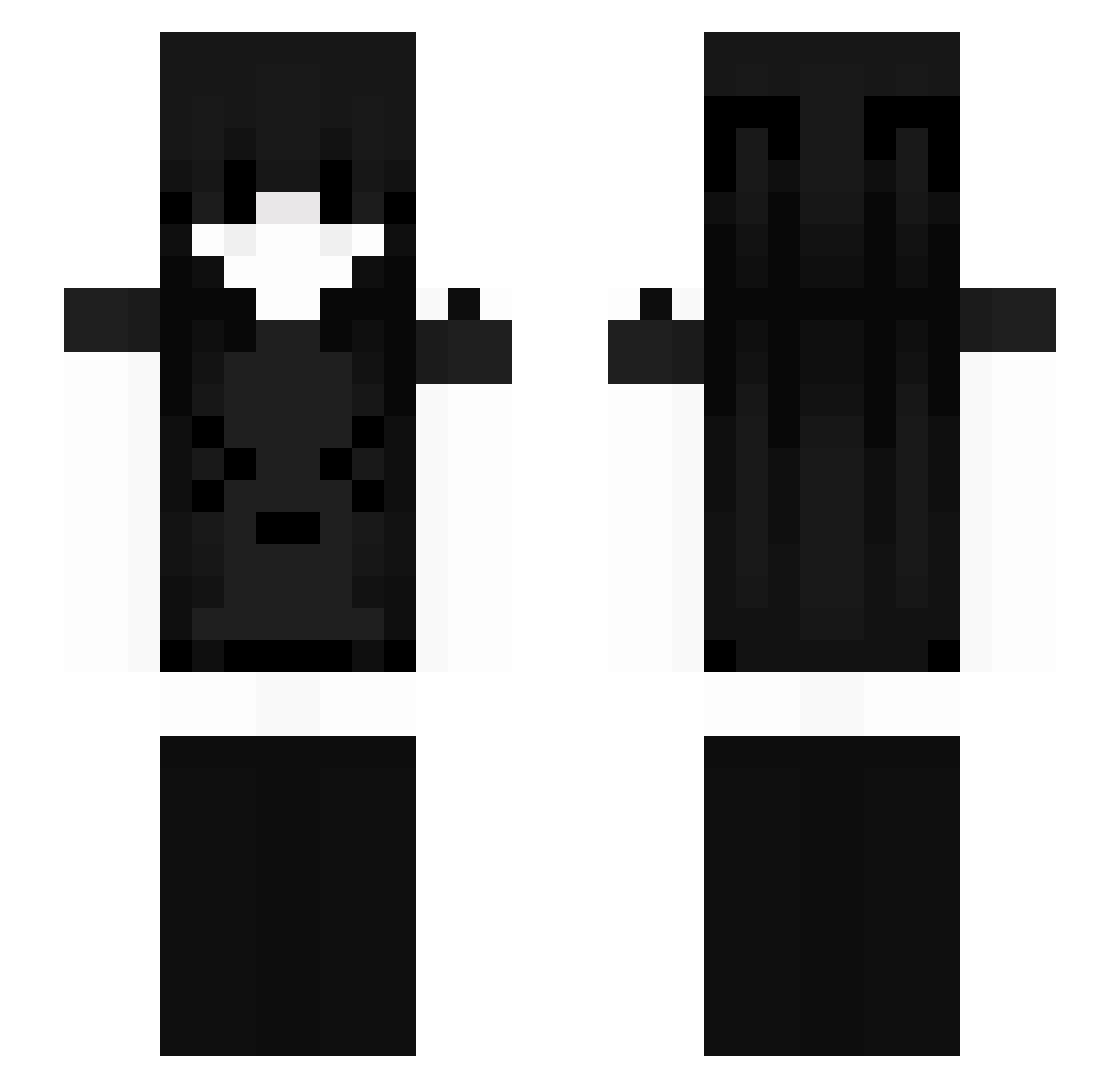 chickennugget670 Minecraft skin, front and back view
