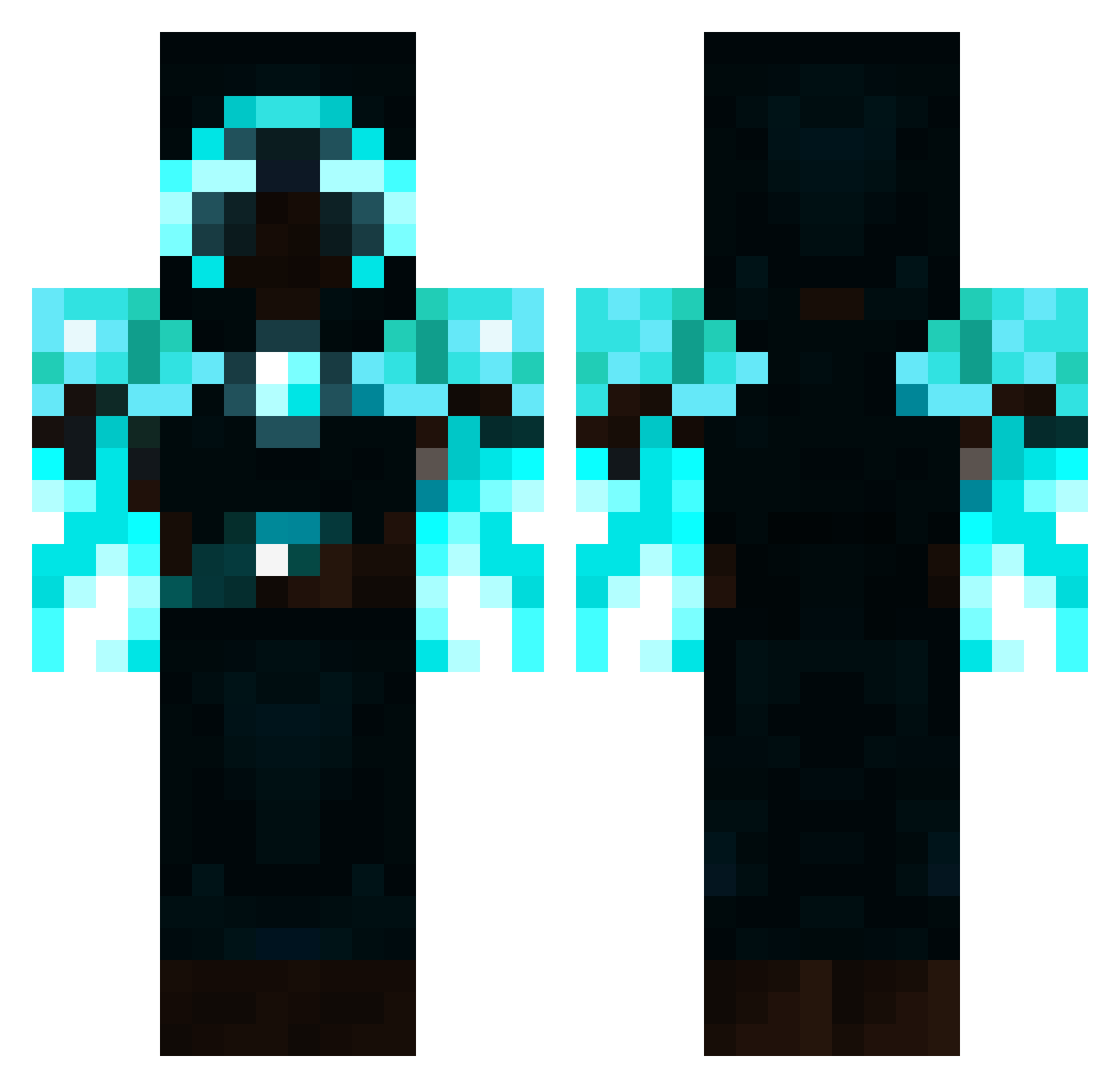 kadenthegoatt08 Minecraft skin, front and back view