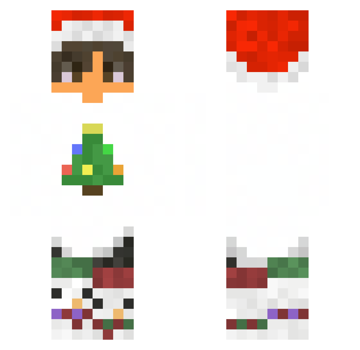 Carter_28 Minecraft skin, front and back view