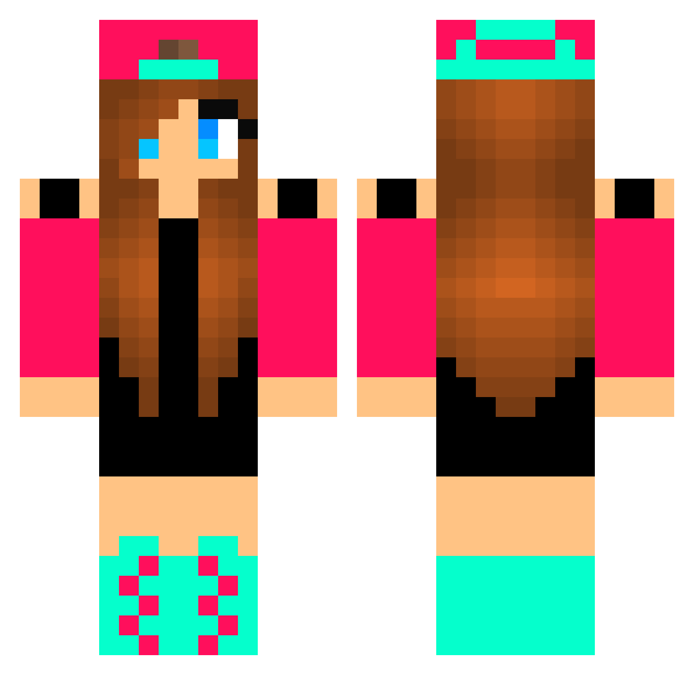 Judith - snapback Minecraft skin