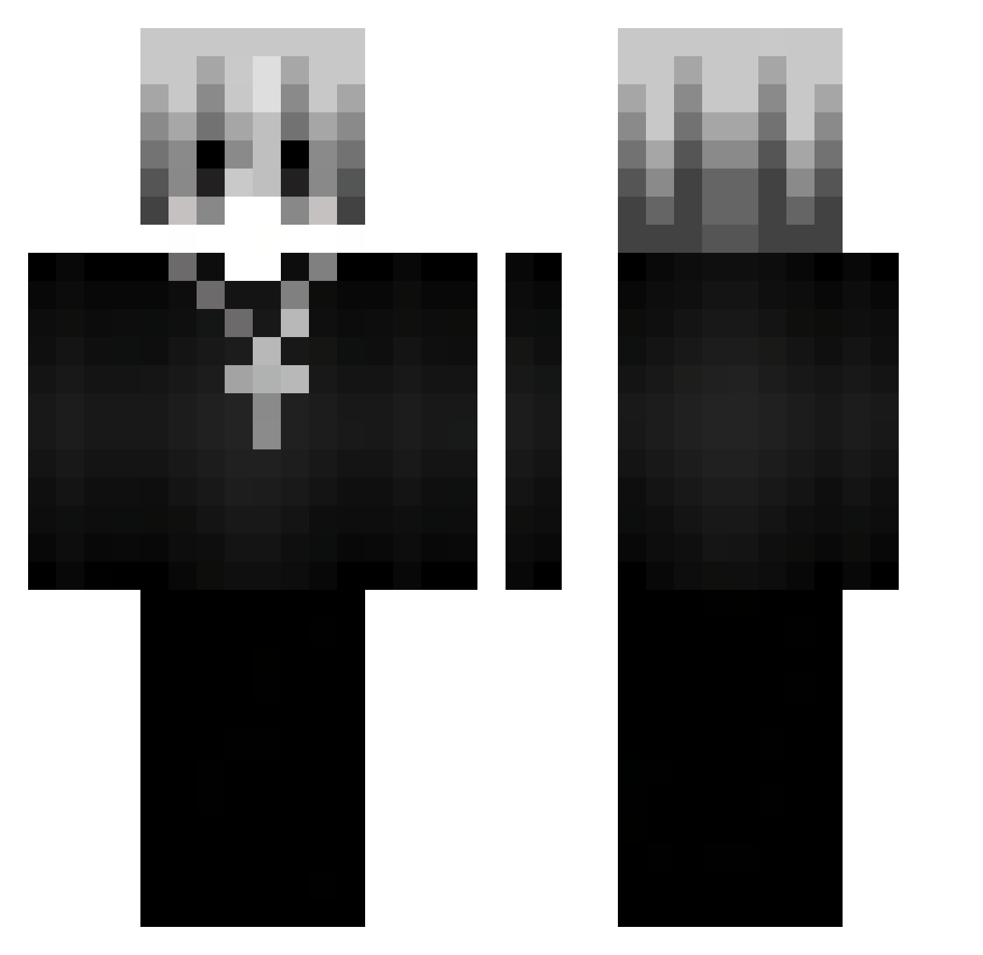 JerzyEpsztajn Minecraft skin, front and back view
