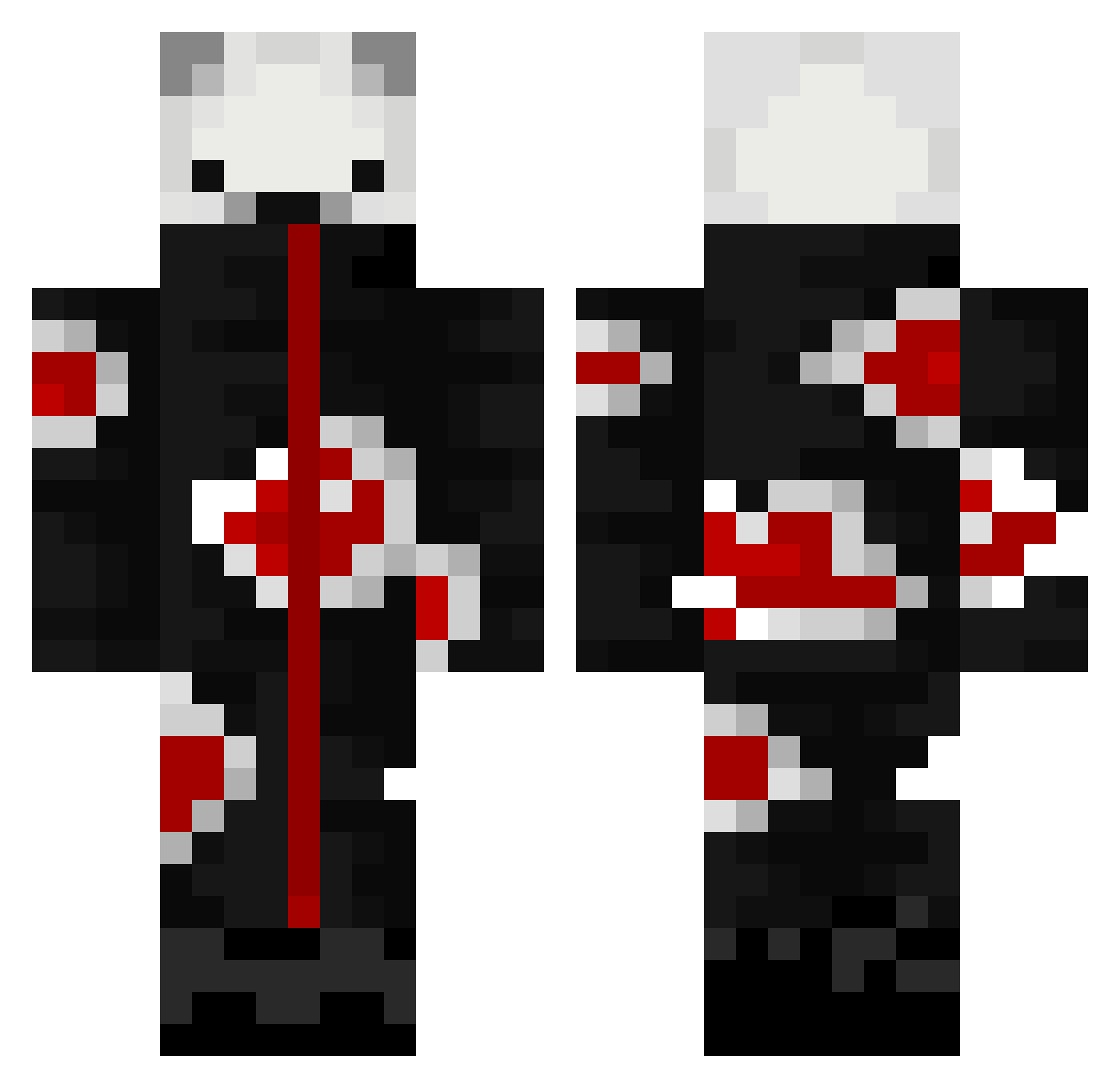 plunger_lp Minecraft skin, front and back view