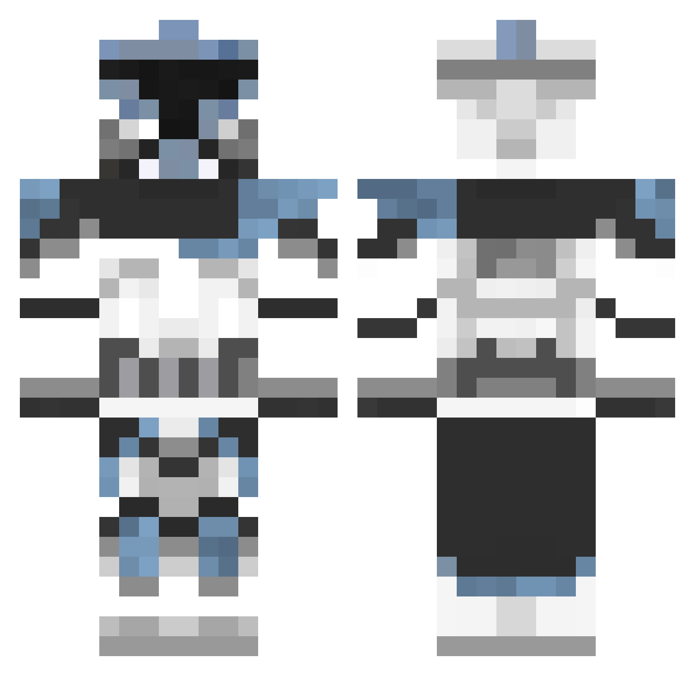 yung_kerbl Minecraft skin, front and back view