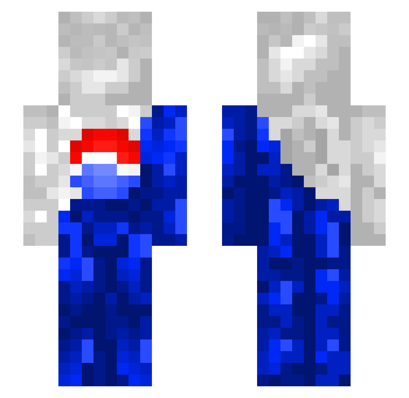 master7ofpuppets Minecraft skin, front and back view