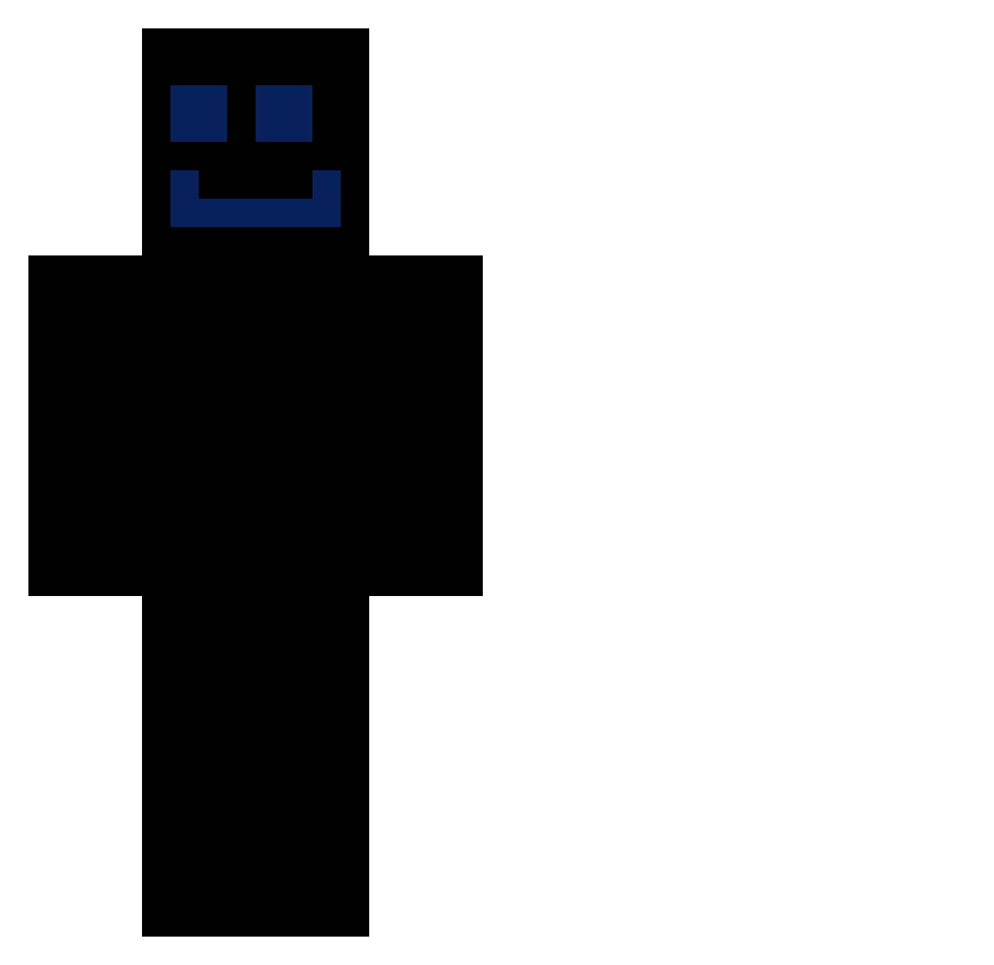 Xoliplovas Minecraft skin, front and back view
