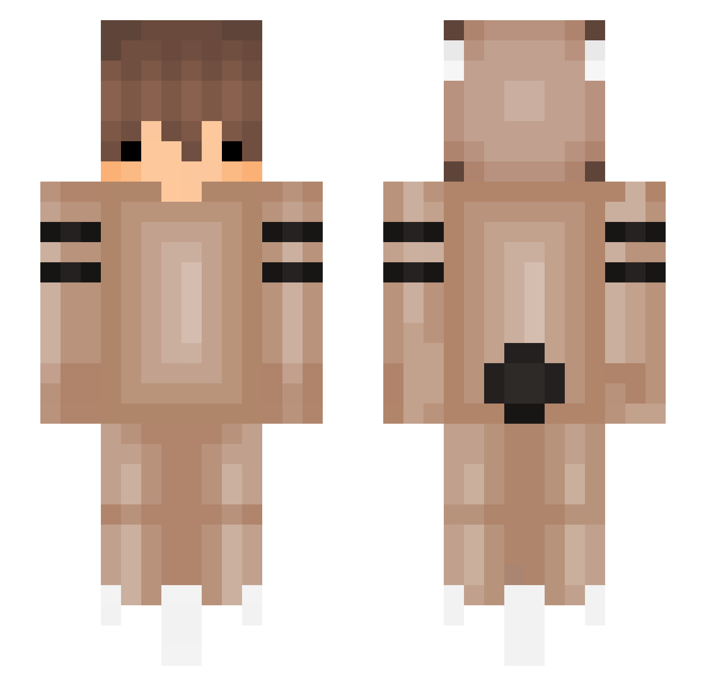 zwillingspower Minecraft skin, front and back view