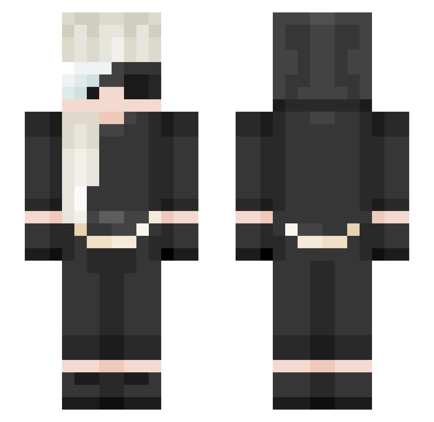 starstrukkk_ Minecraft skin, front and back view