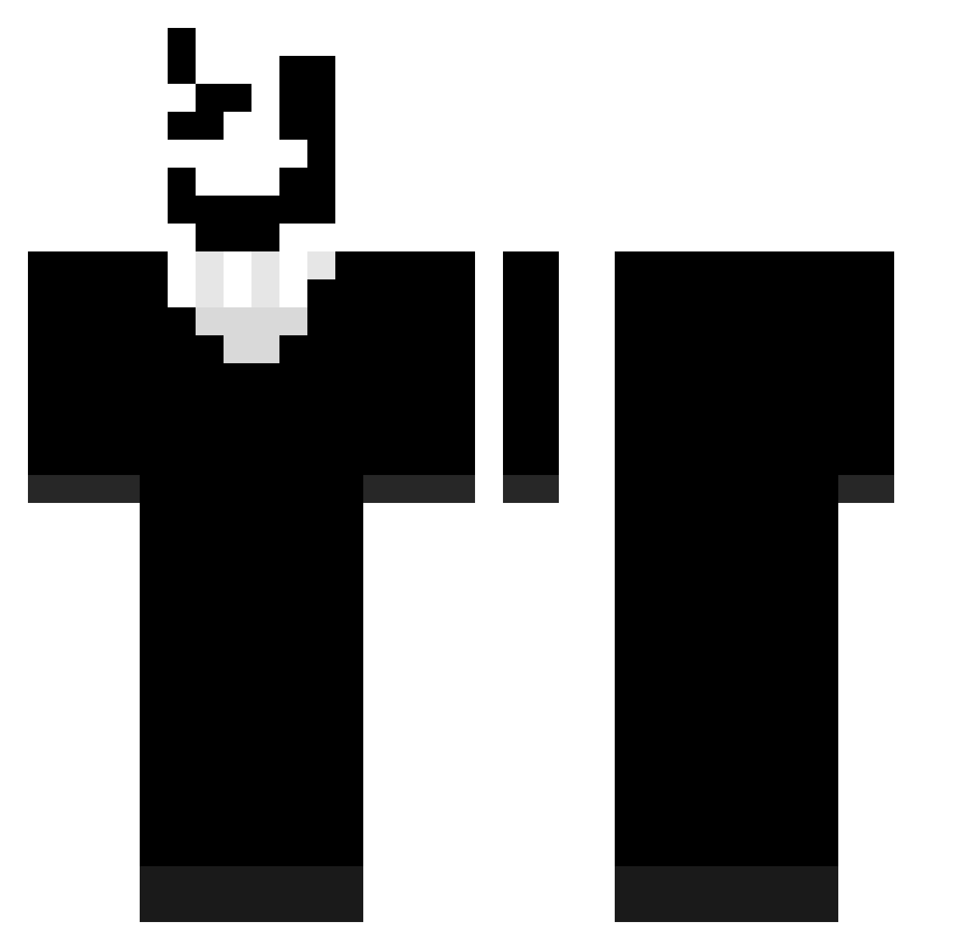 MinerKieth2 Minecraft skin, front and back view