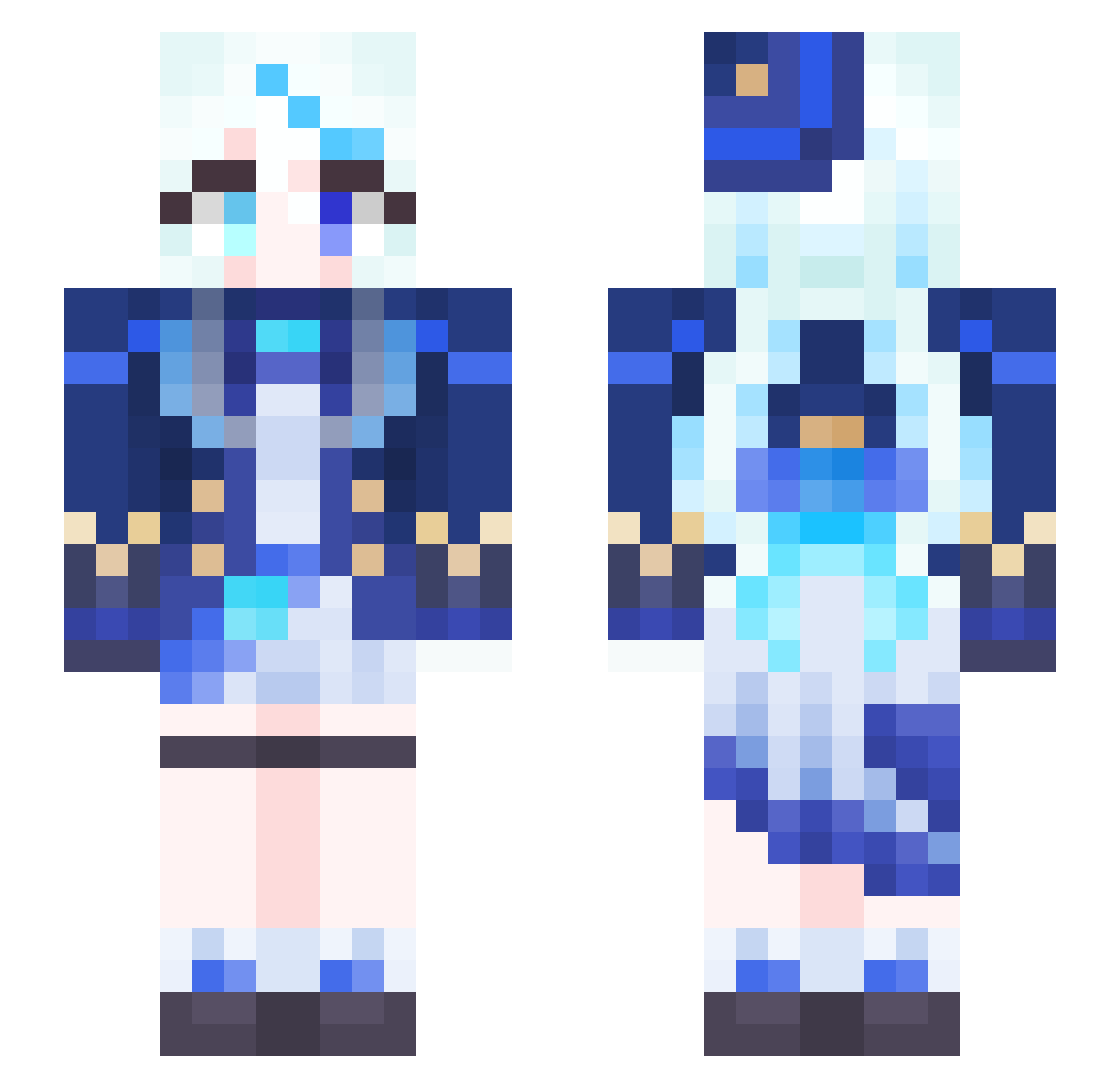 Seraph_yuyue - zenless zone zero Minecraft skin