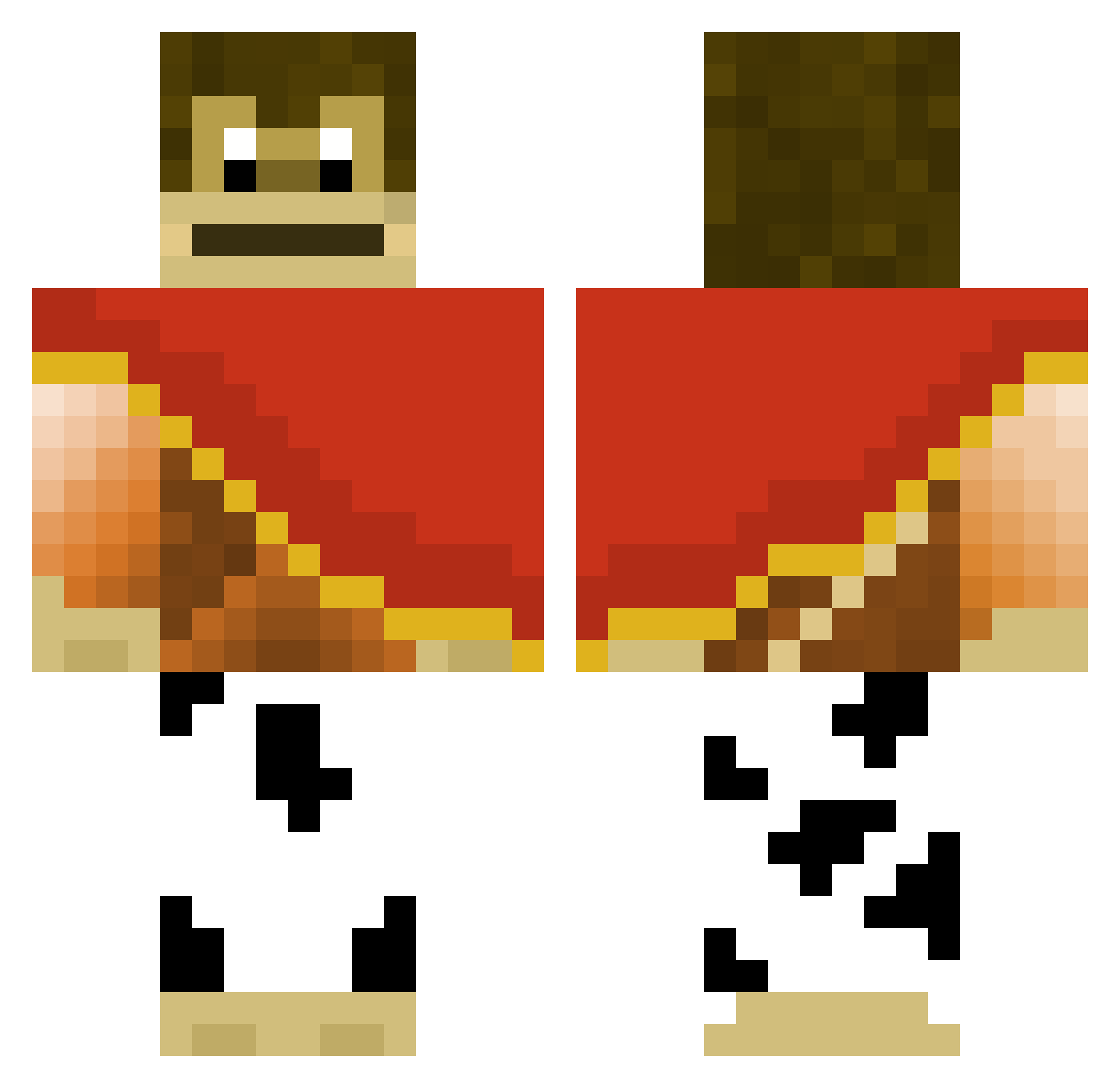 samspaghetti_ Minecraft skin, front and back view