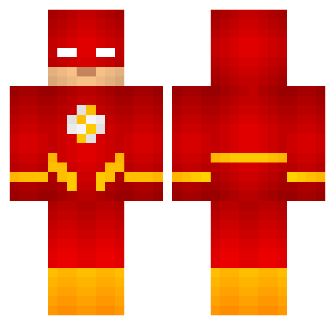Simonmuro Minecraft skin, front and back view
