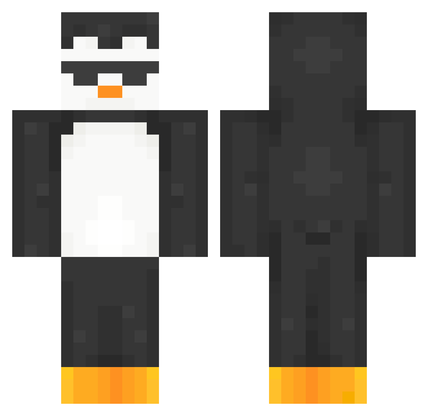 wrl_ Minecraft skin, front and back view