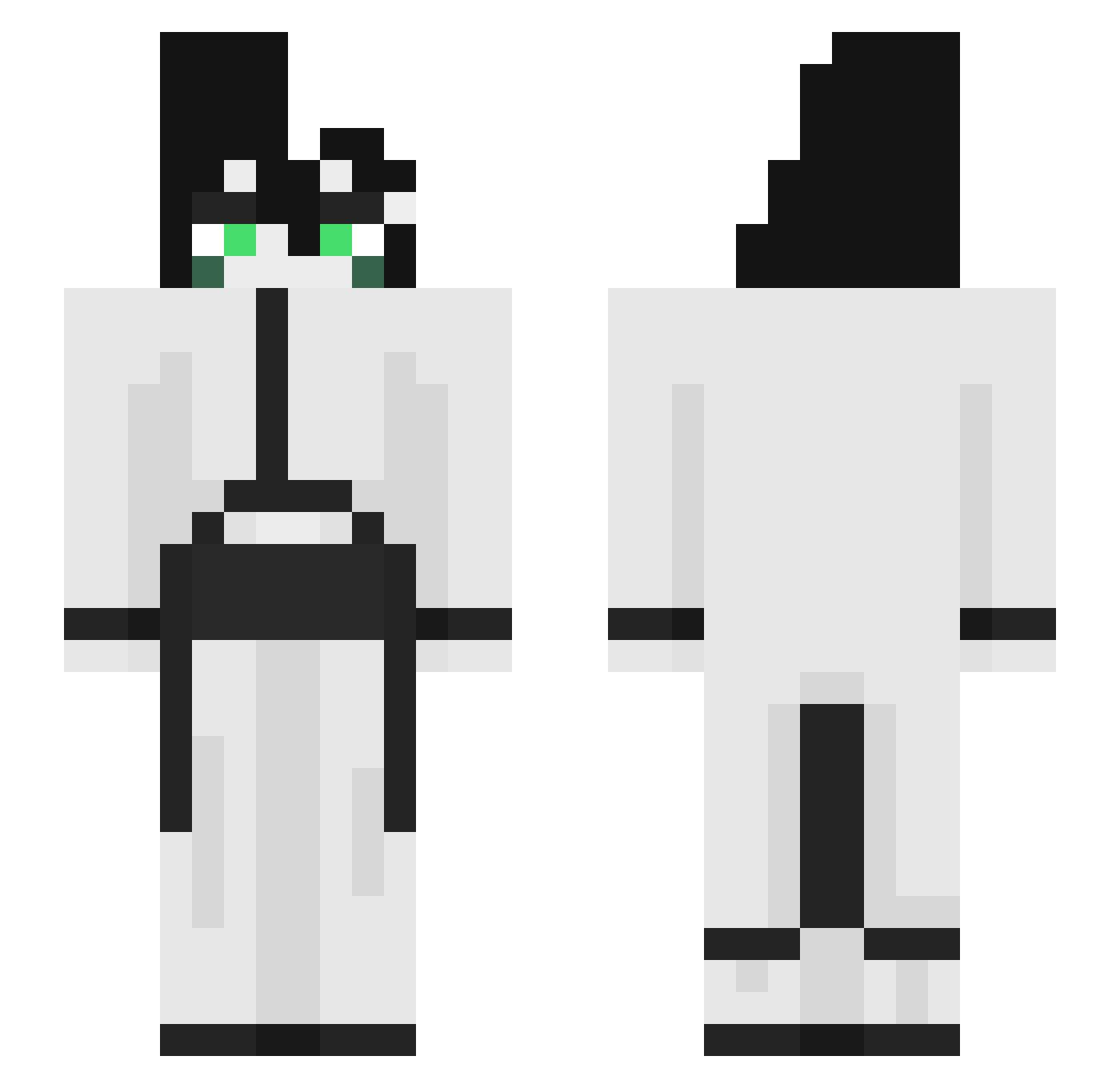 SheeshTomi Minecraft skin, front and back view