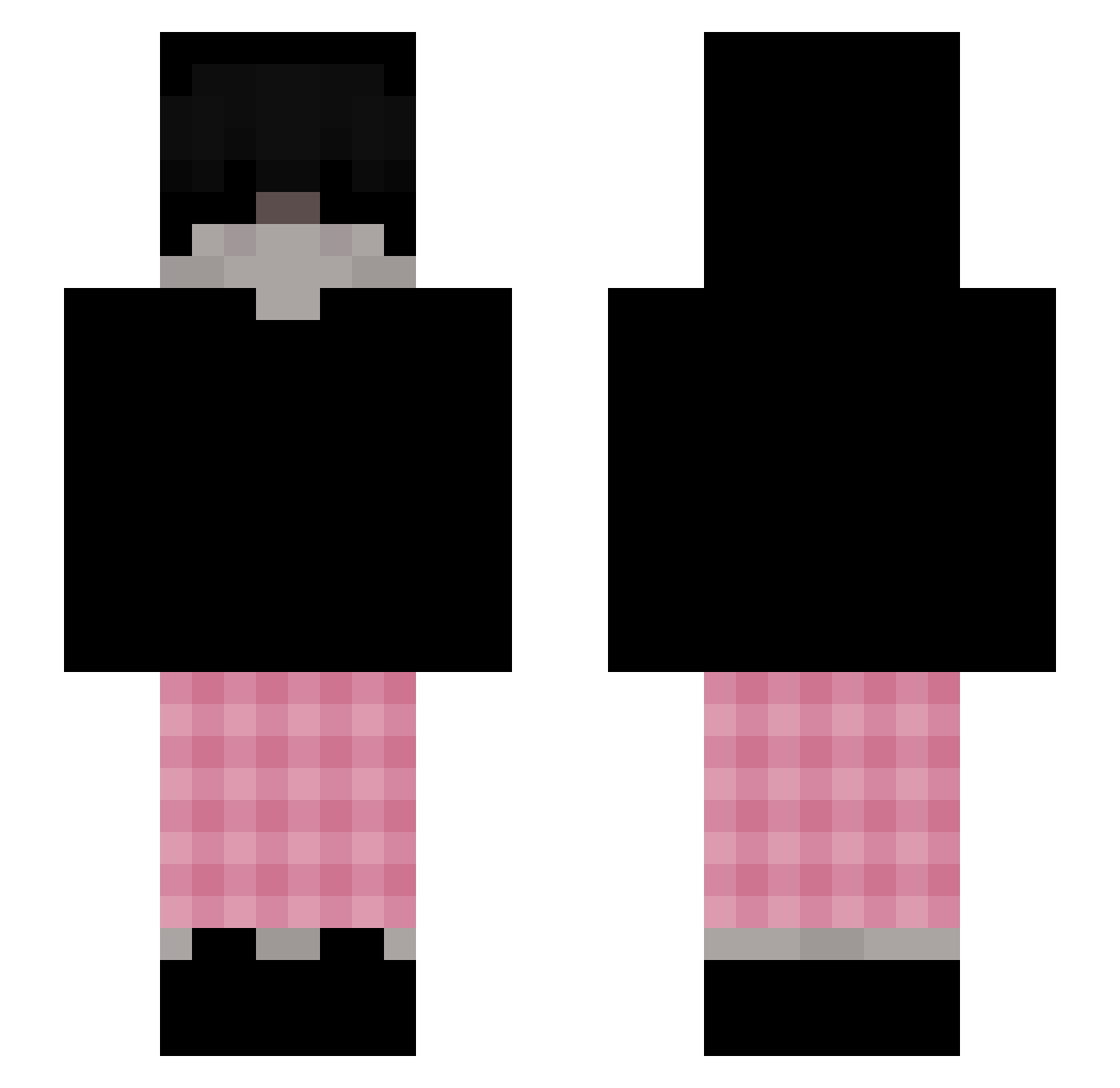 sugoczek Minecraft skin, front and back view