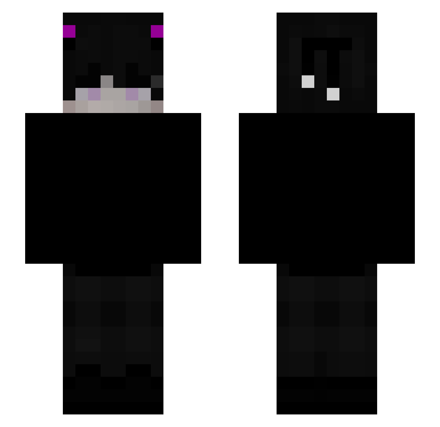 Spearrrr_ Minecraft skin, front and back view