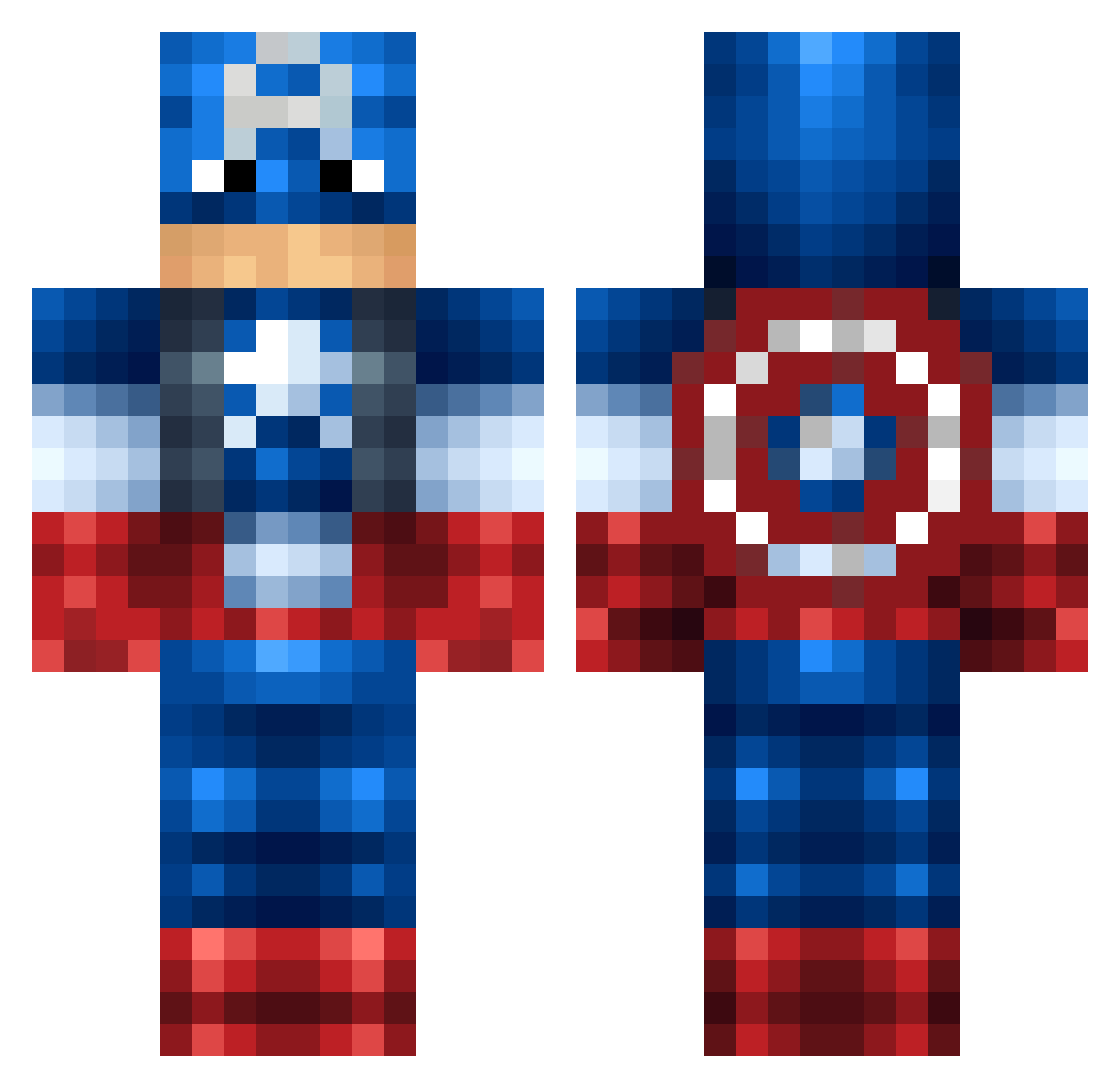 matthewhuang03 Minecraft skin, front and back view