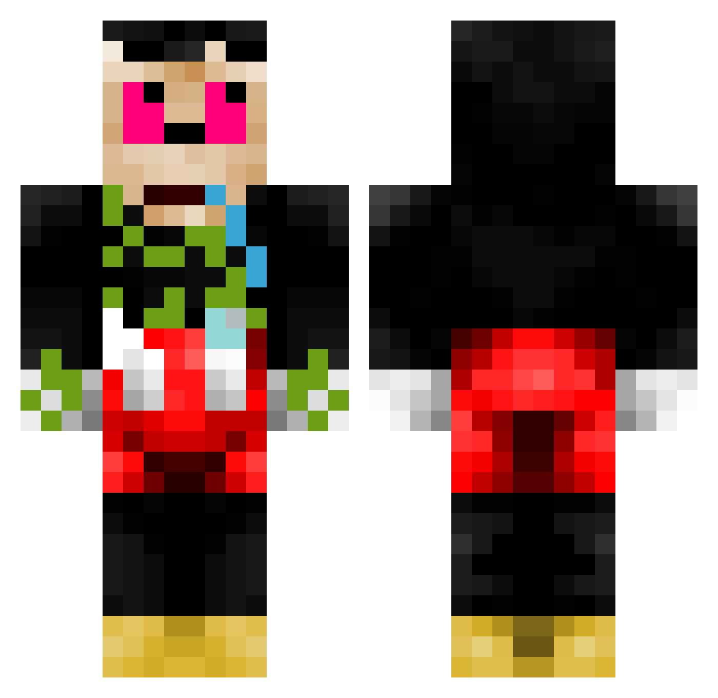 cwb_duuh Minecraft skin, front and back view