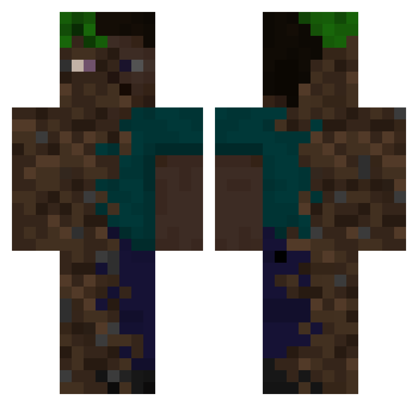 speed_pro56 Minecraft skin, front and back view
