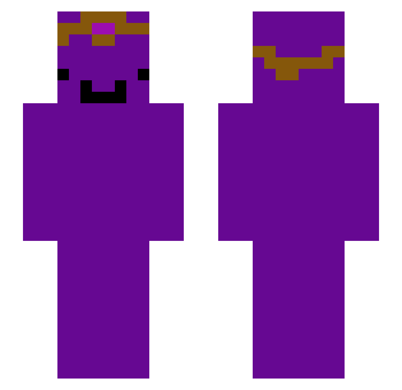 Souls_Cloudss Minecraft skin, front and back view