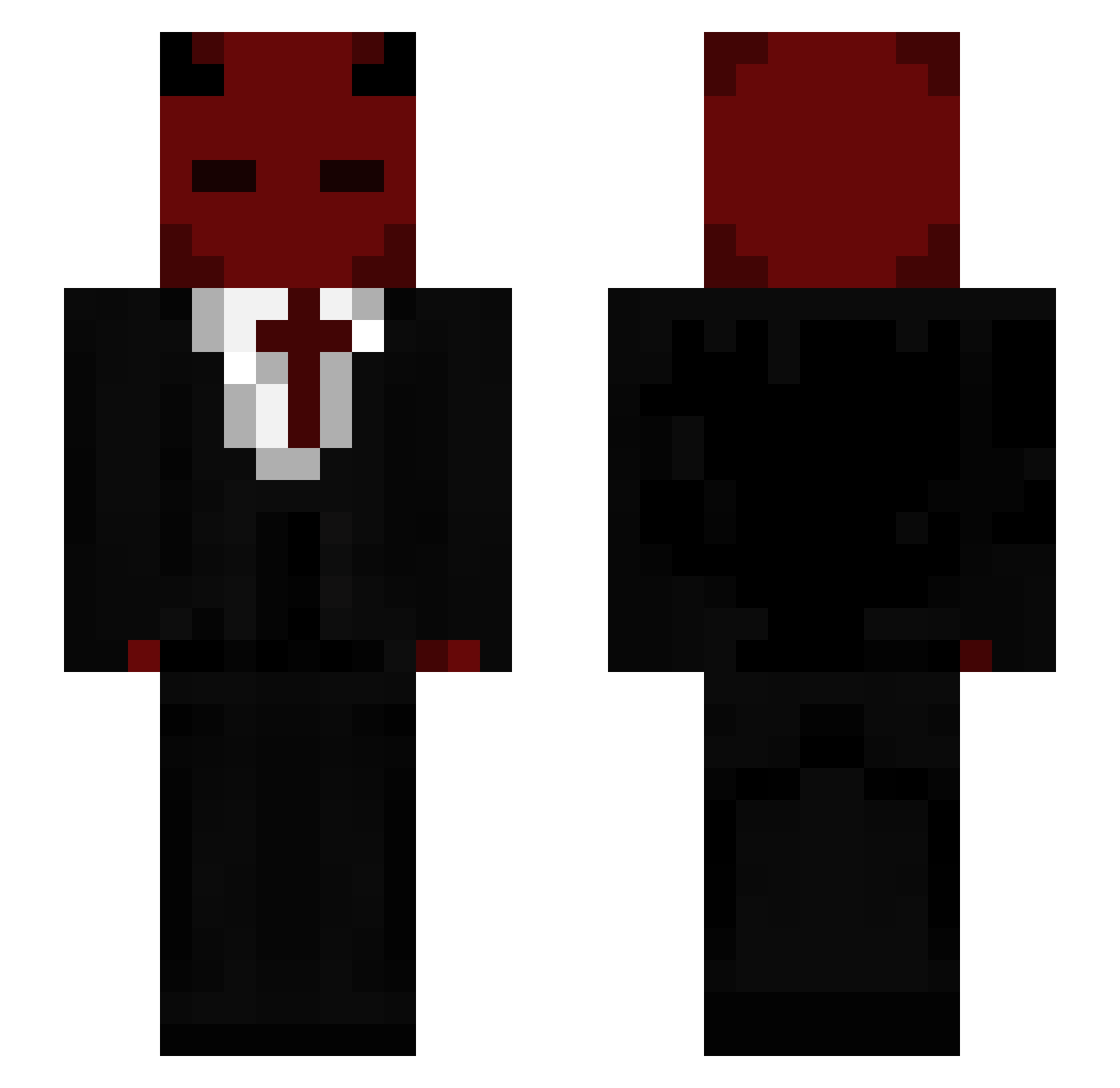 Er1ck_R0ck Minecraft skin, front and back view