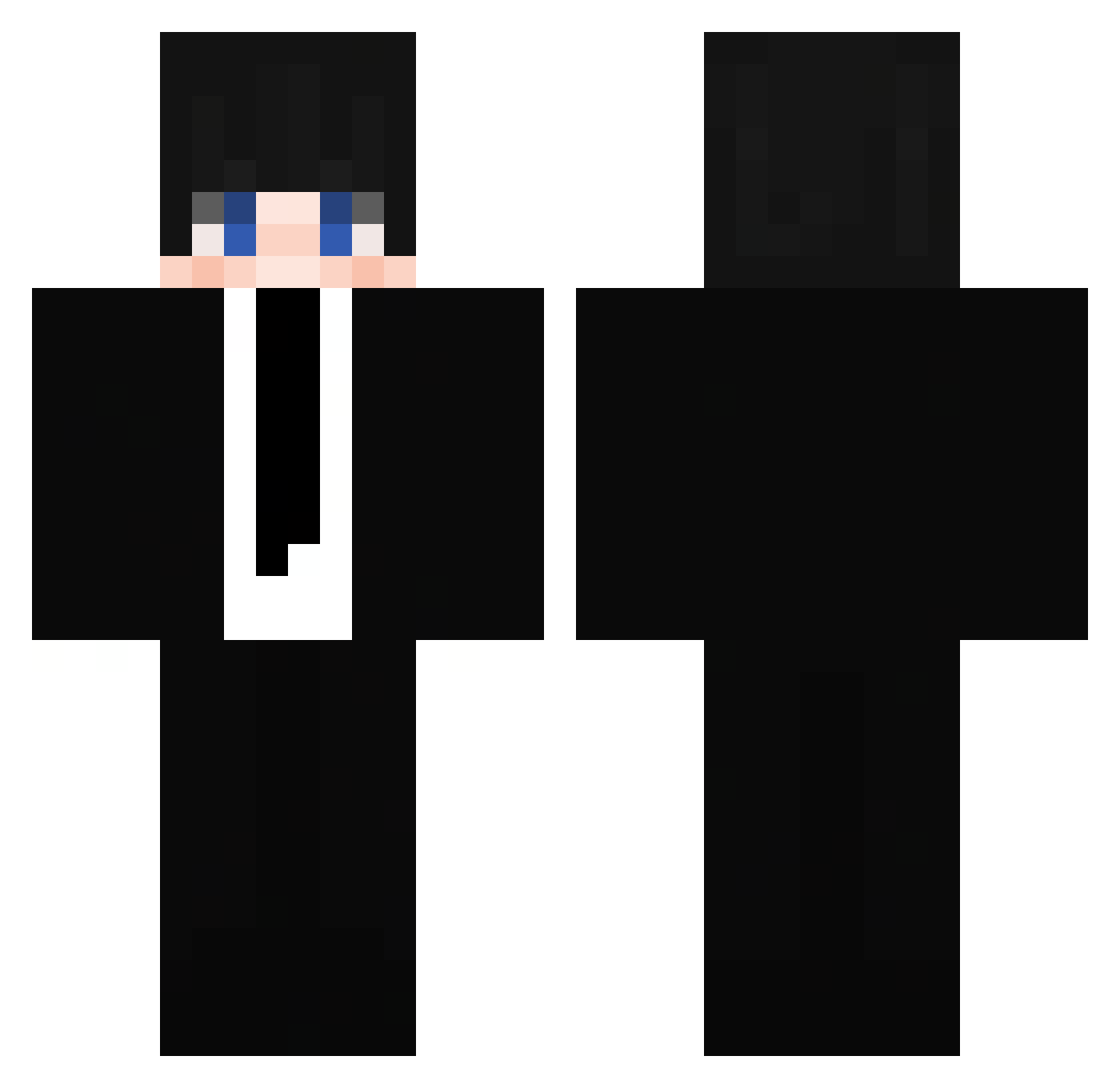 w1tneess_ Minecraft skin, front and back view
