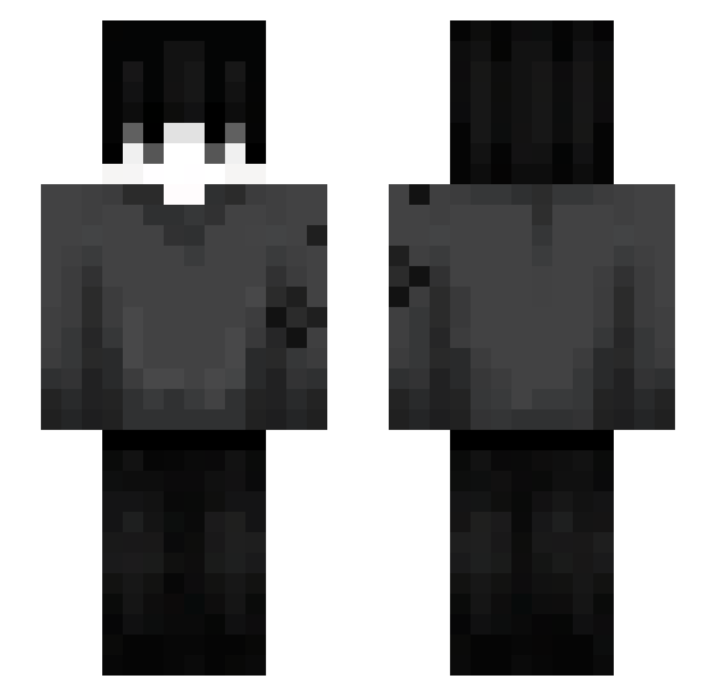zesyo_ Minecraft skin, front and back view