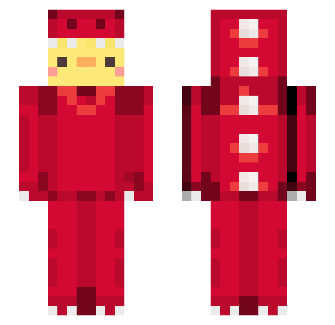 zGuilhermeKenji Minecraft skin, front and back view