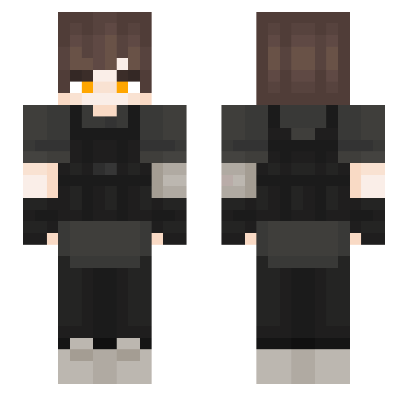 Sorol5_ Minecraft skin, front and back view