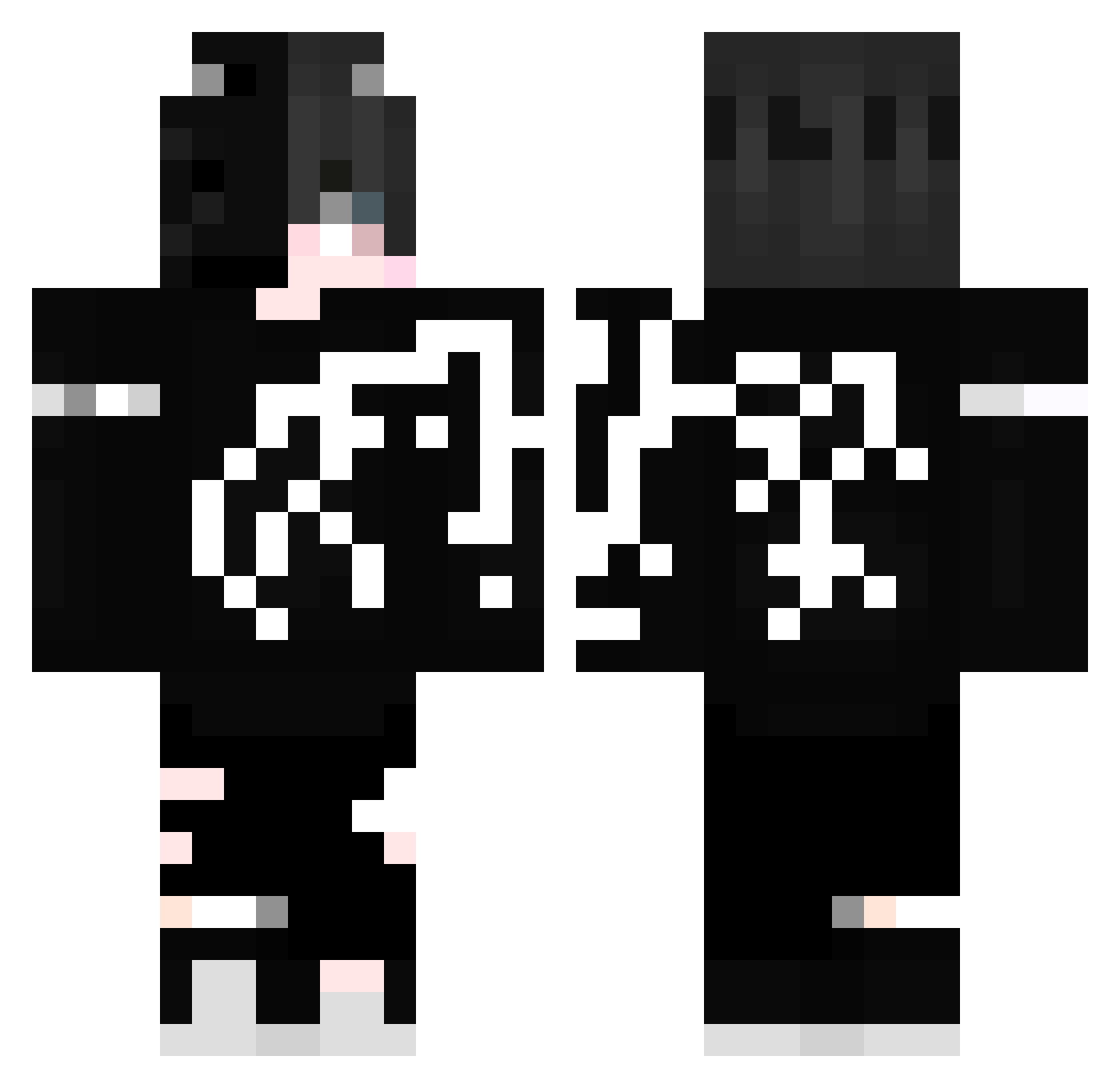 ianchiang98 Minecraft skin, front and back view