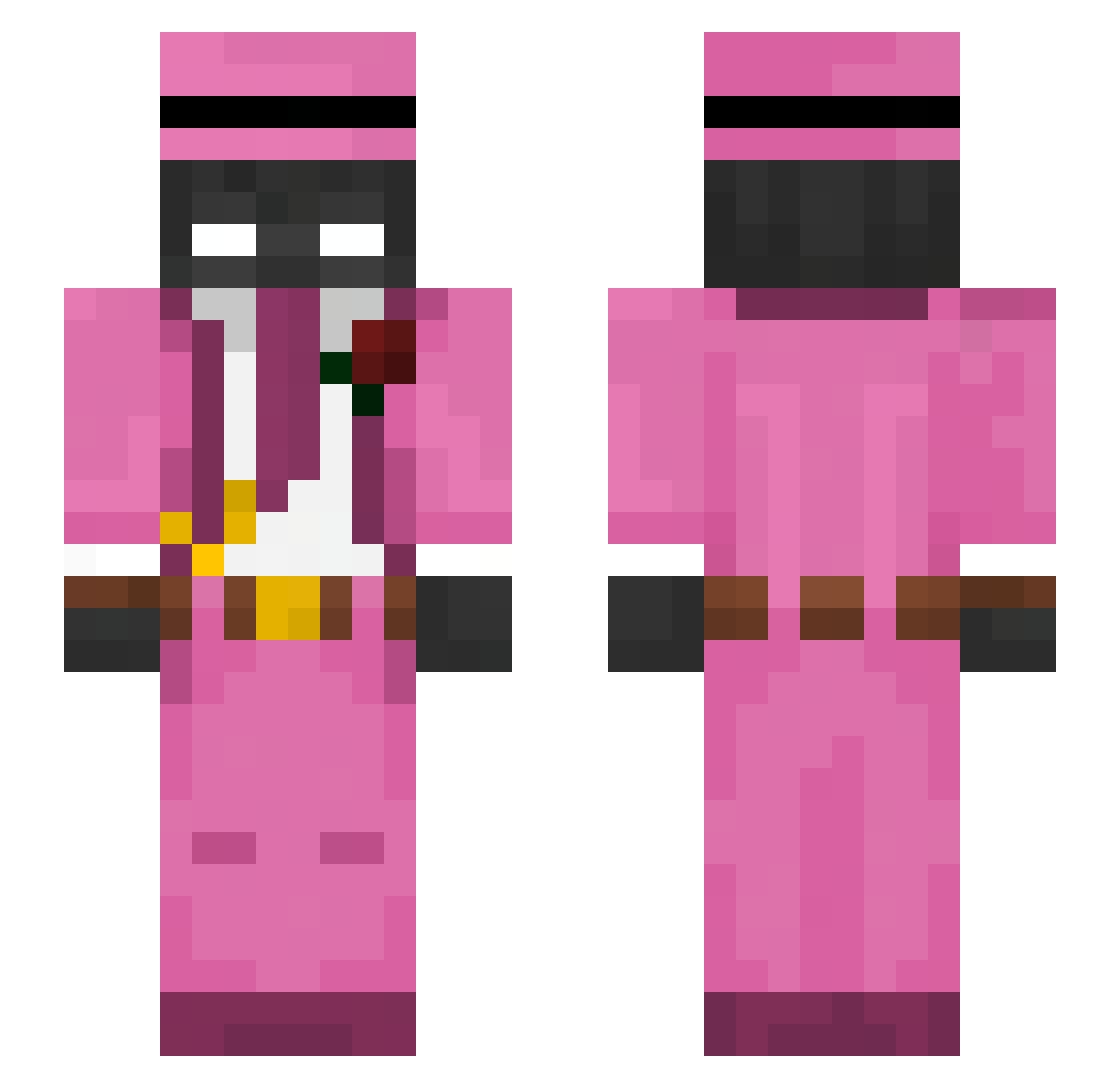 HyySauces_ Minecraft skin, front and back view