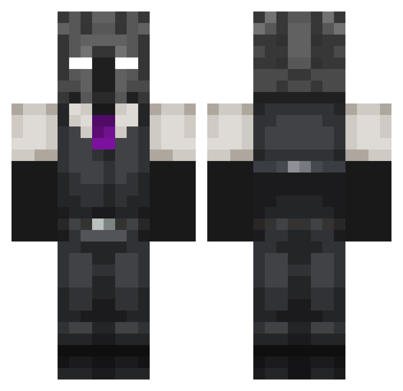 WildschweinF72 Minecraft skin, front and back view