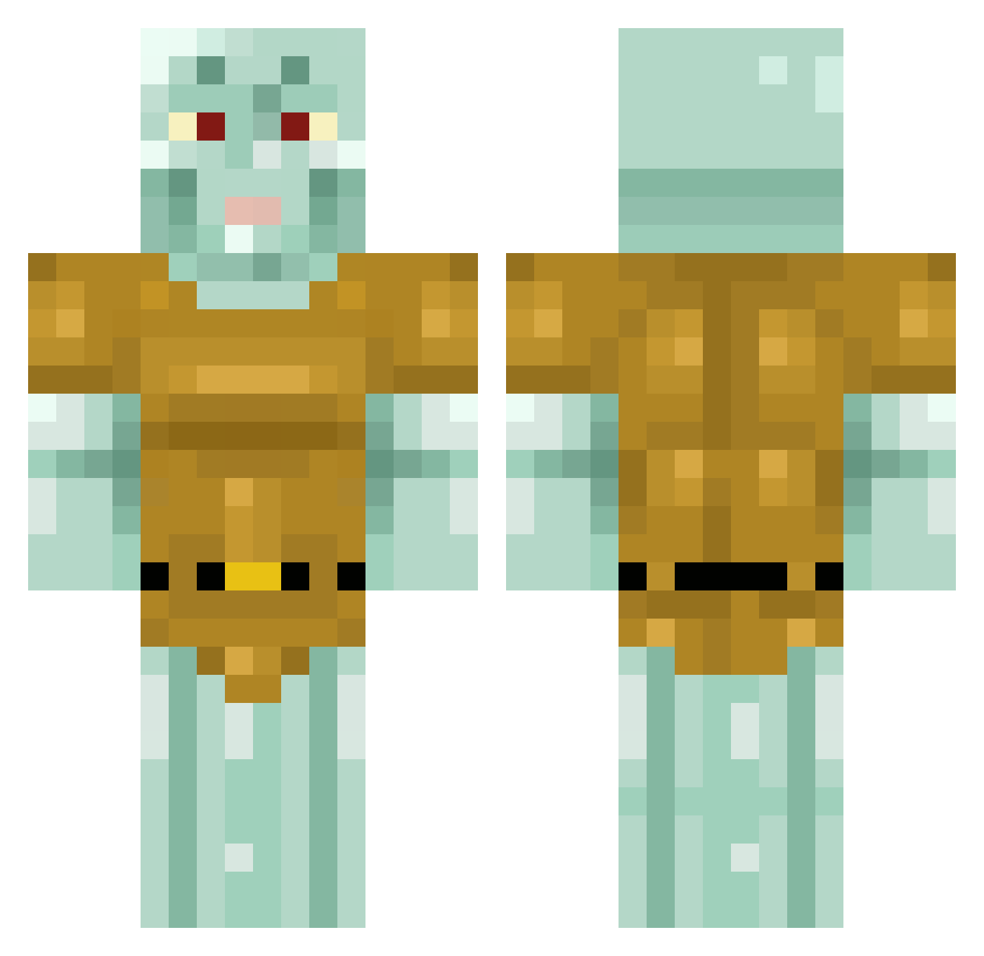 TNTGam3r Minecraft skin, front and back view