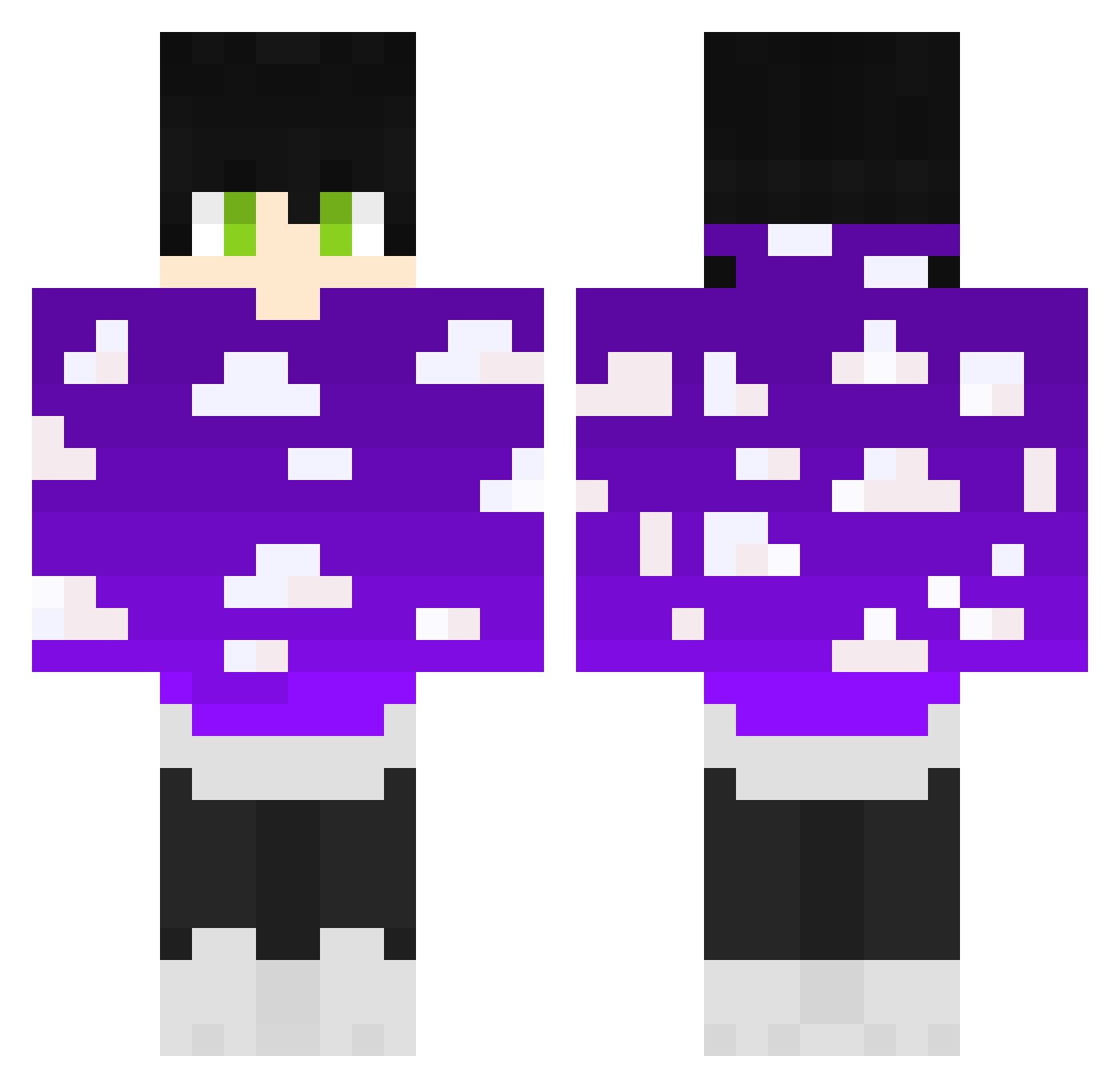 Sa_Me_Dit Minecraft skin, front and back view