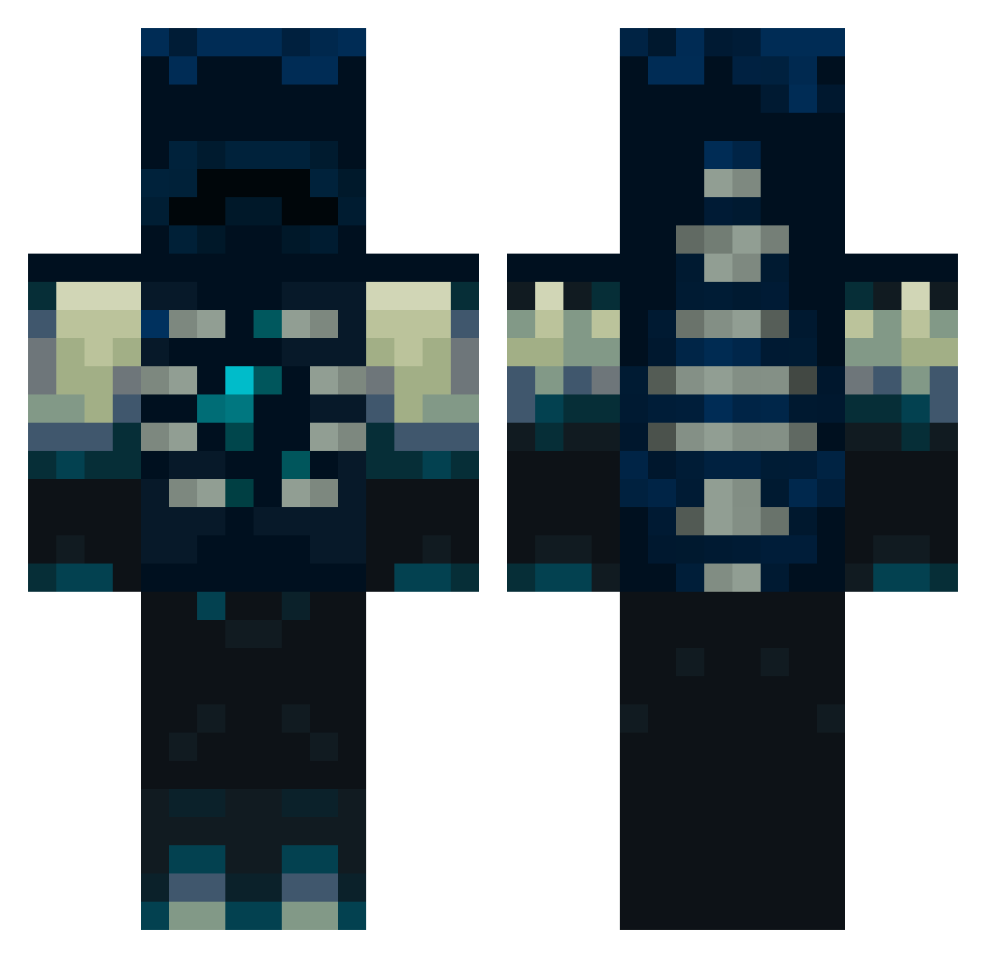 Wungi_ Minecraft skin, front and back view