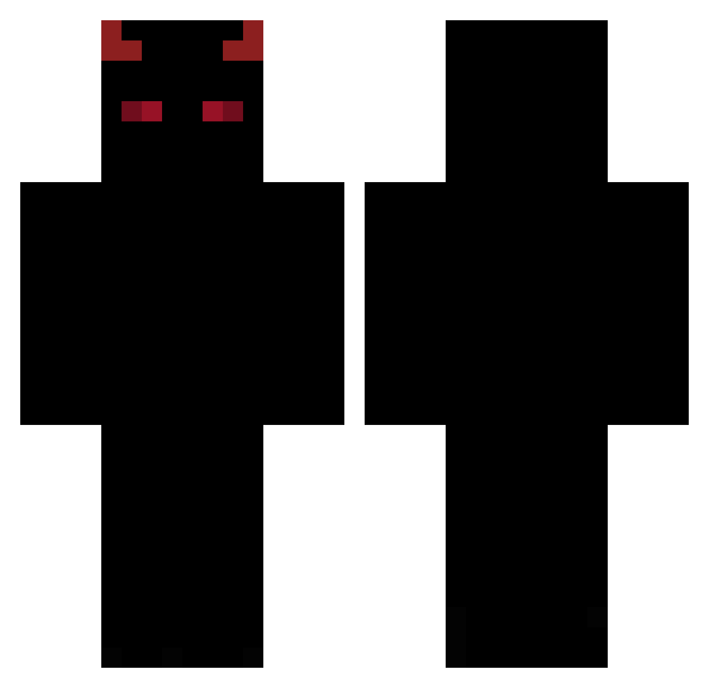 Vap3n_ Minecraft skin, front and back view