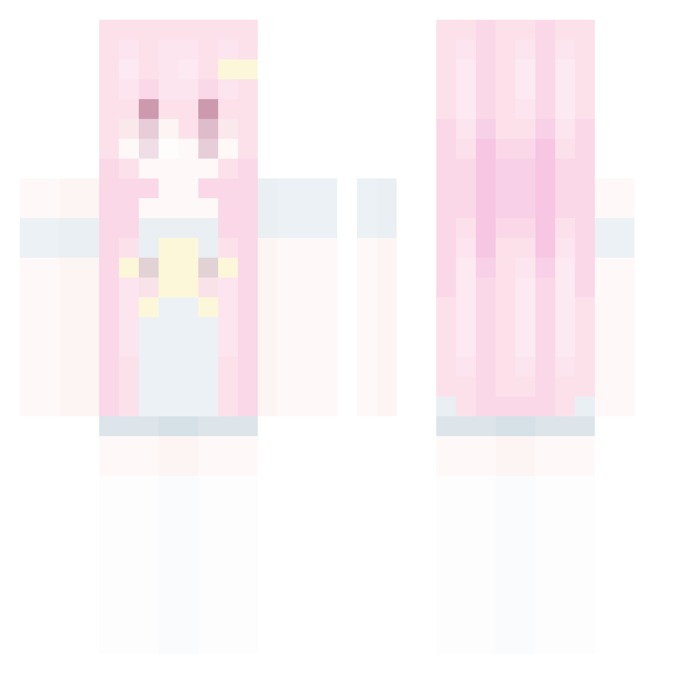 Simonjunior006 Minecraft skin, front and back view